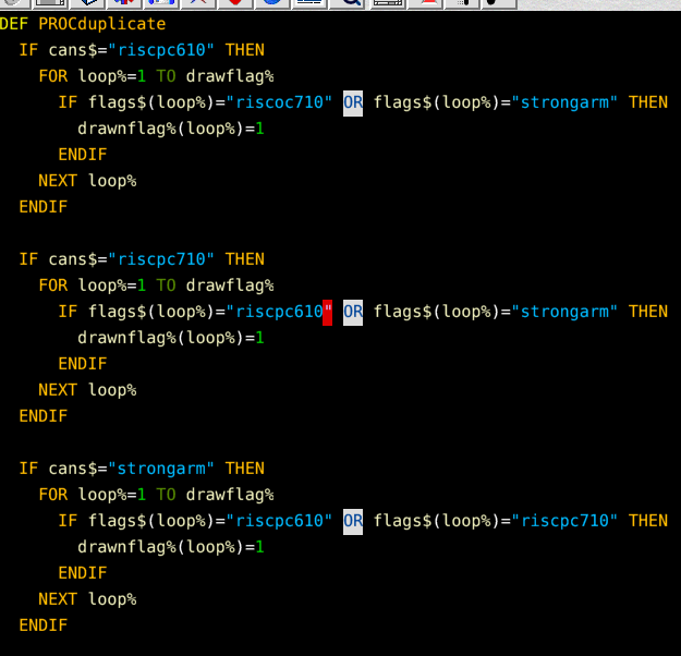 Duplicate what has changed
